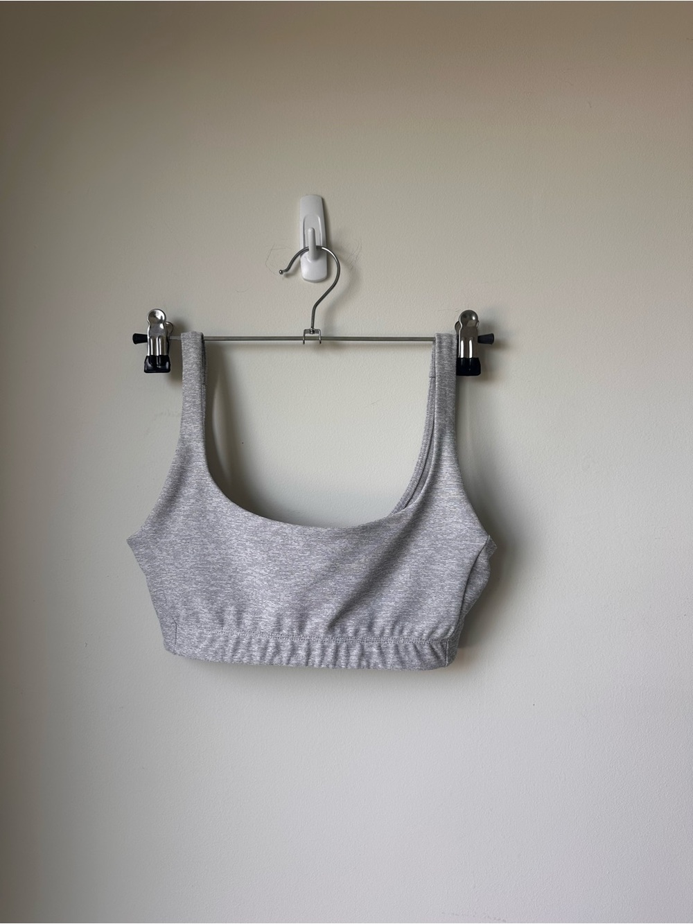 Outdoor Voices Sports Bra in Heather Gray